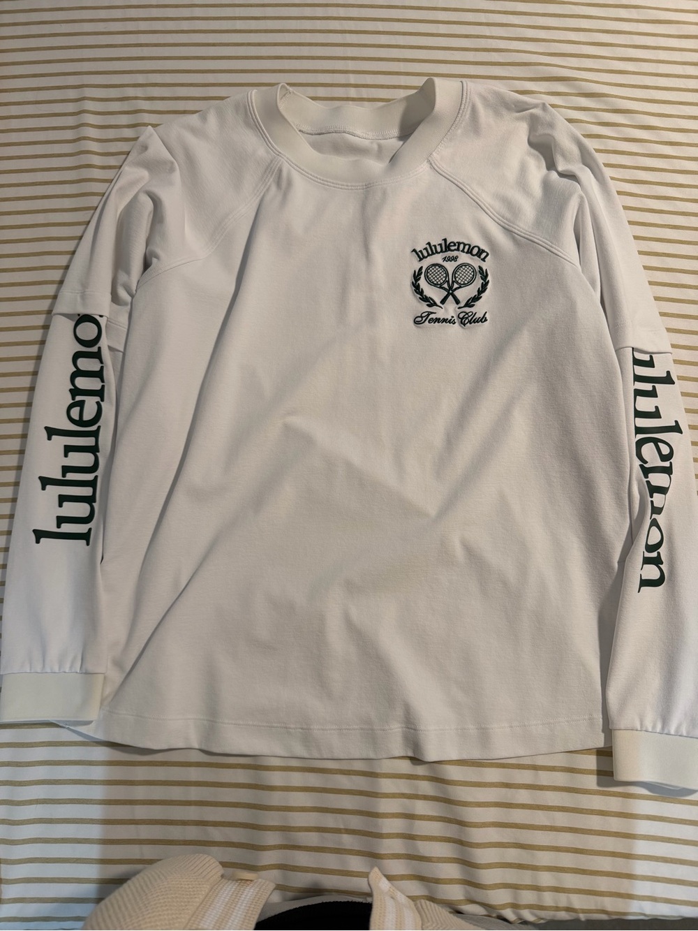 lululemon athletica White Long-Sleeve Tennis Club Pullover